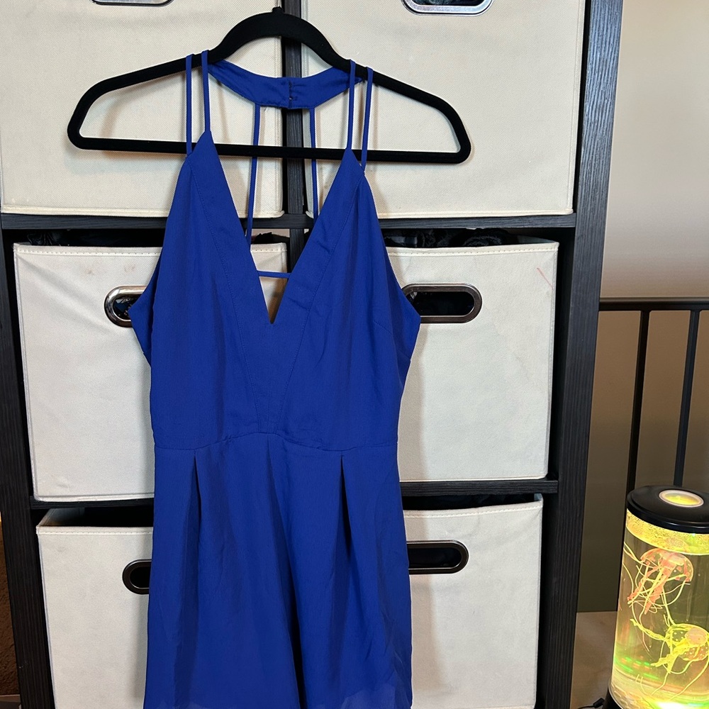 Blue Romper